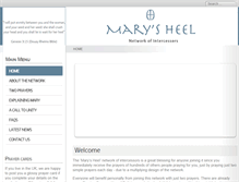 Tablet Screenshot of marysheel.org